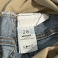 Mother Maternity Secret Fit Belly Light Wash Straight Leg Jeans - Blue - 28M