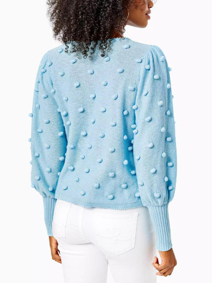 Lilly Pulitzer Puff Sleeve Kippa Sweater - /Blue