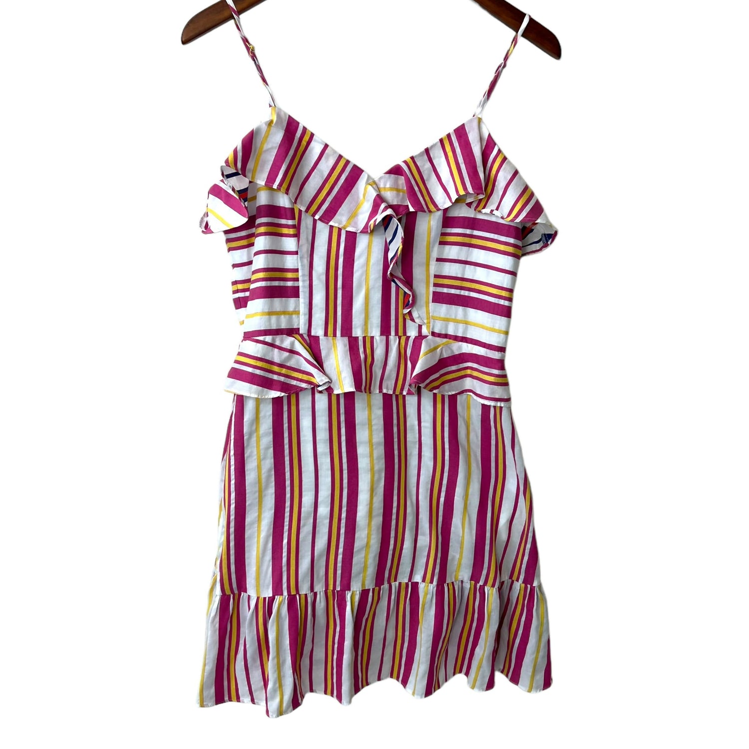 Parker Isadora Skater Dress - Stripes - Pink/Poolside Stripe - 8