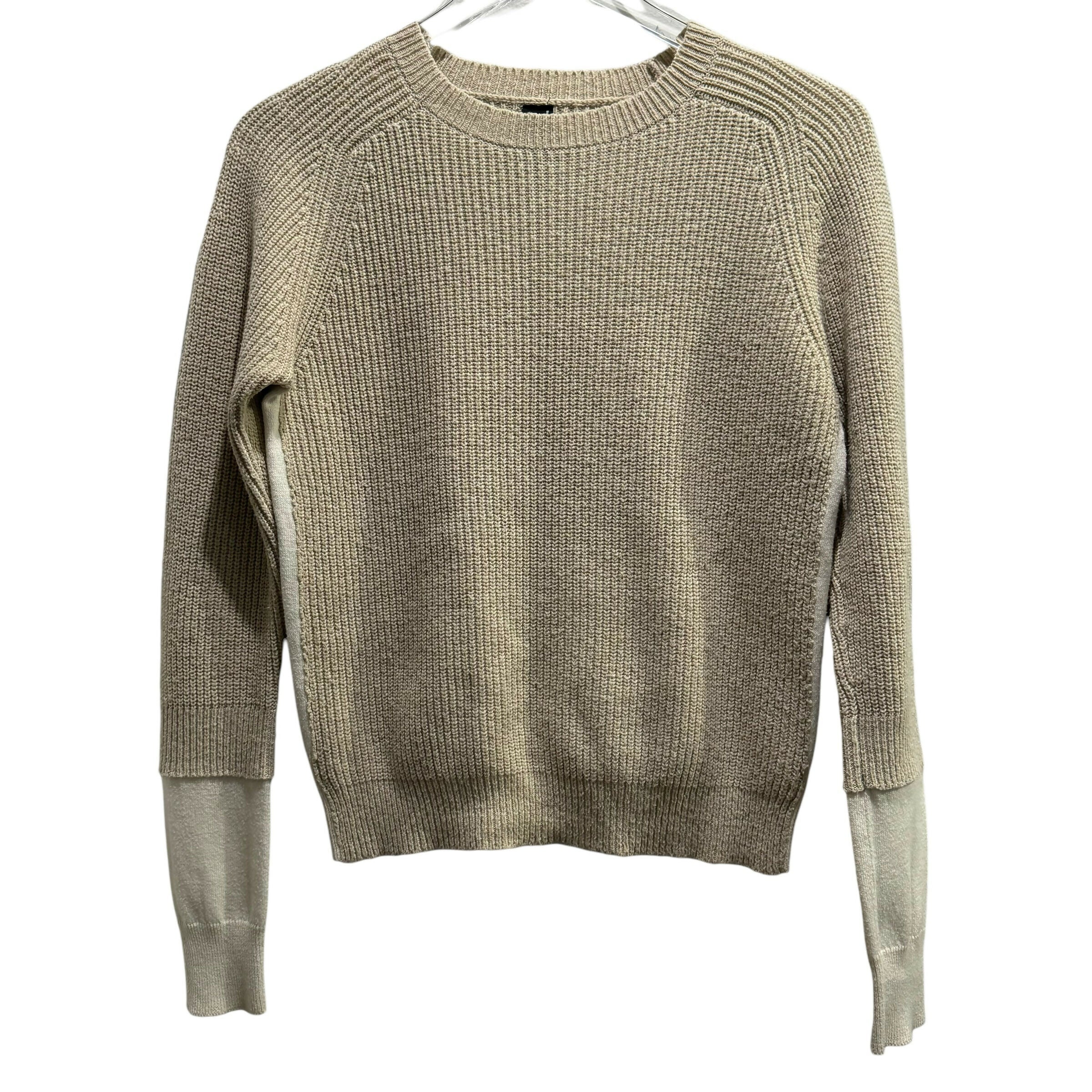 Bobi Side Stripe Sweater - /Beige - S