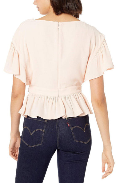 Bebe Drop Shoulder Top - /Pink