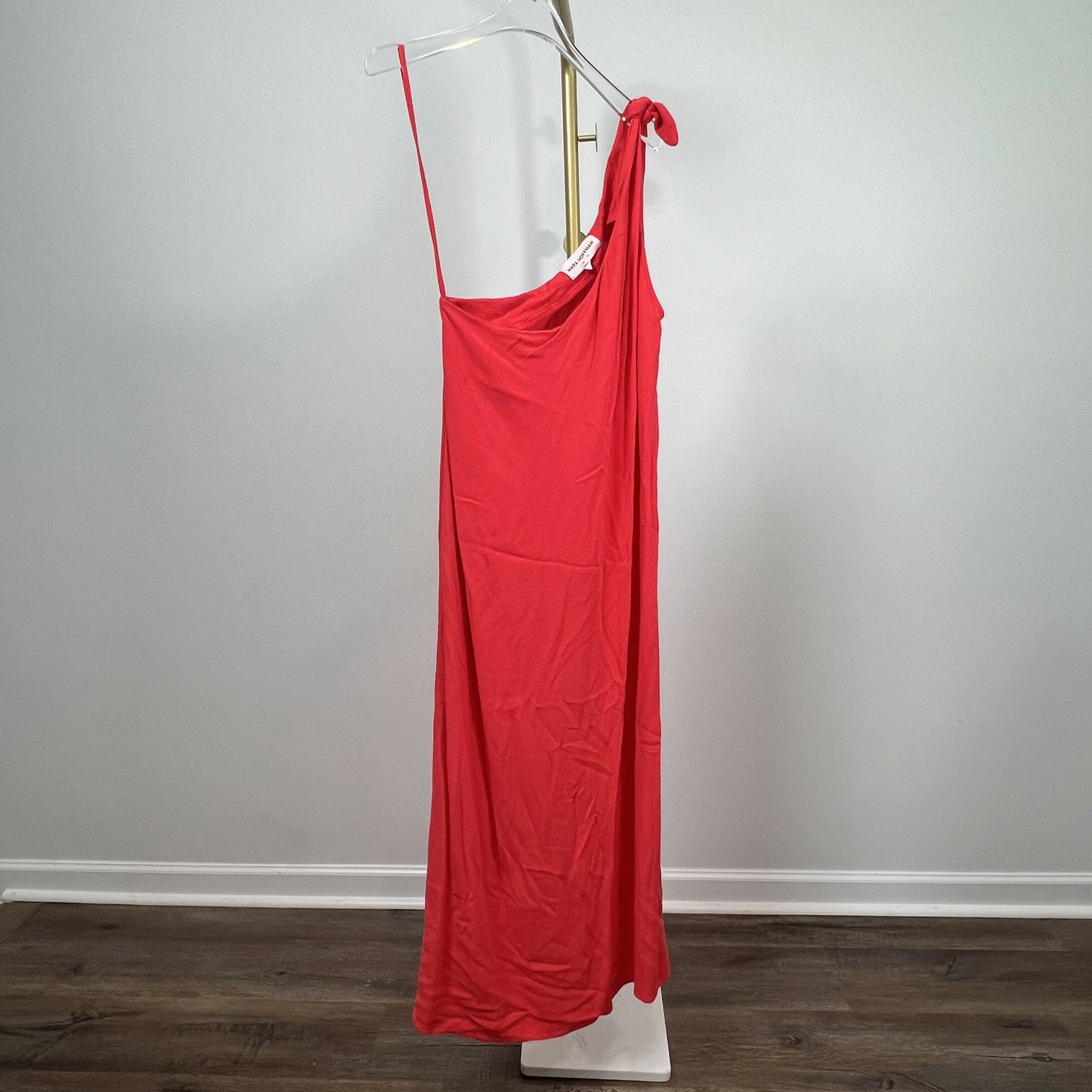 Mara Hoffman One Shoulder Camilla Cover-Up Dress Red /M