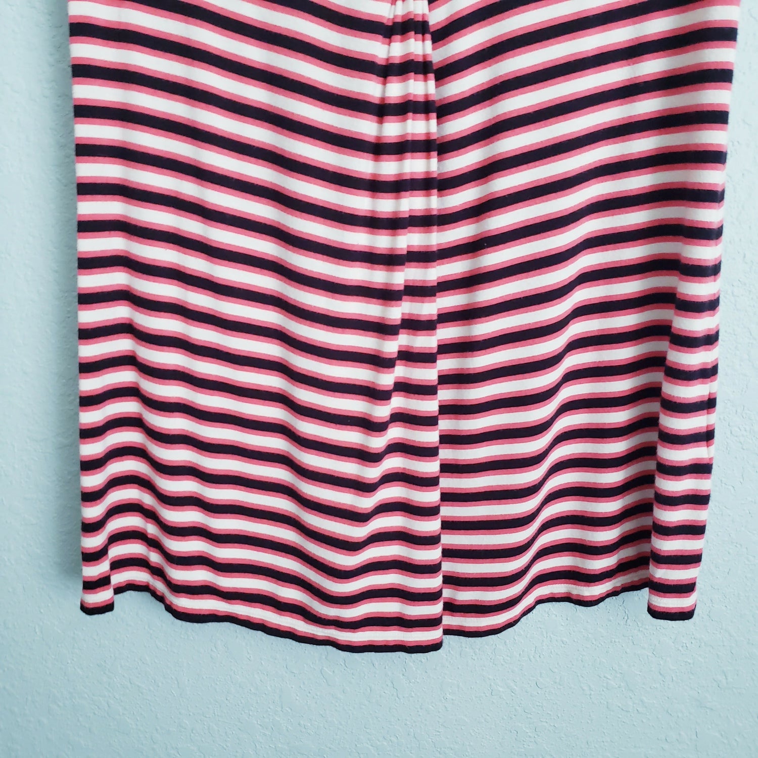 Rachel Zoe Maternity Knit Top - Stripes - Red Multi/Red/Beige Stripes - S