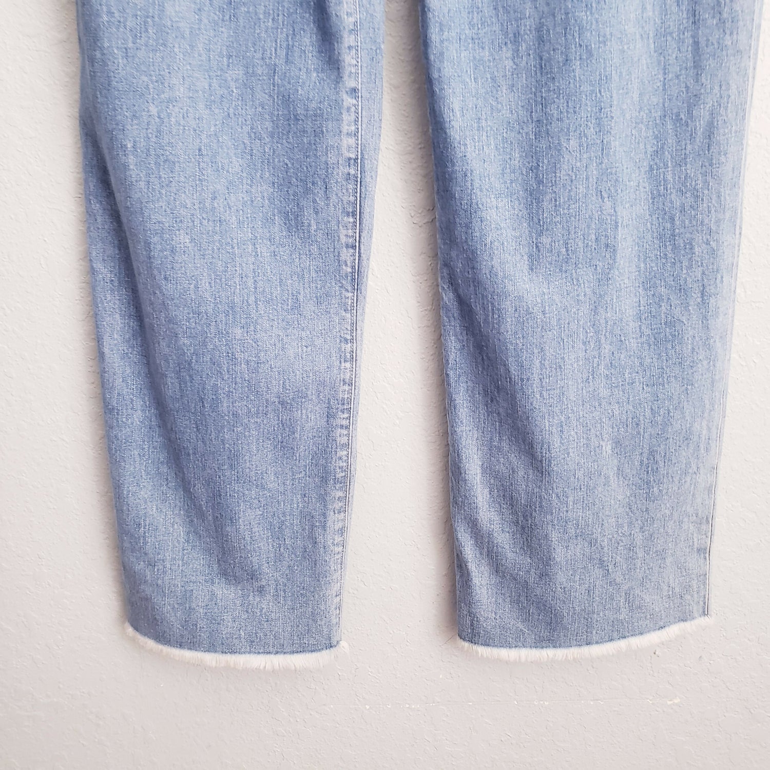 Rag &amp; Bone High-Rise Canvas Belt Wide Leg Jeans - /Blue - 26