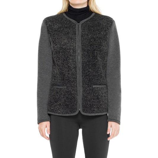 Max Studio Long Sleeve Lightweight Wool Jacket - /Gray