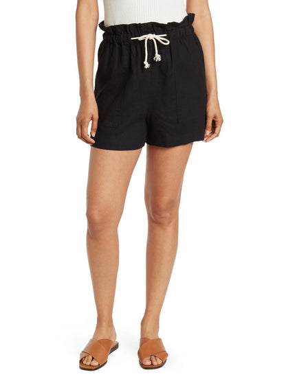 Laundry by Shelli Segal Drawstring Pocket Shorts - Black