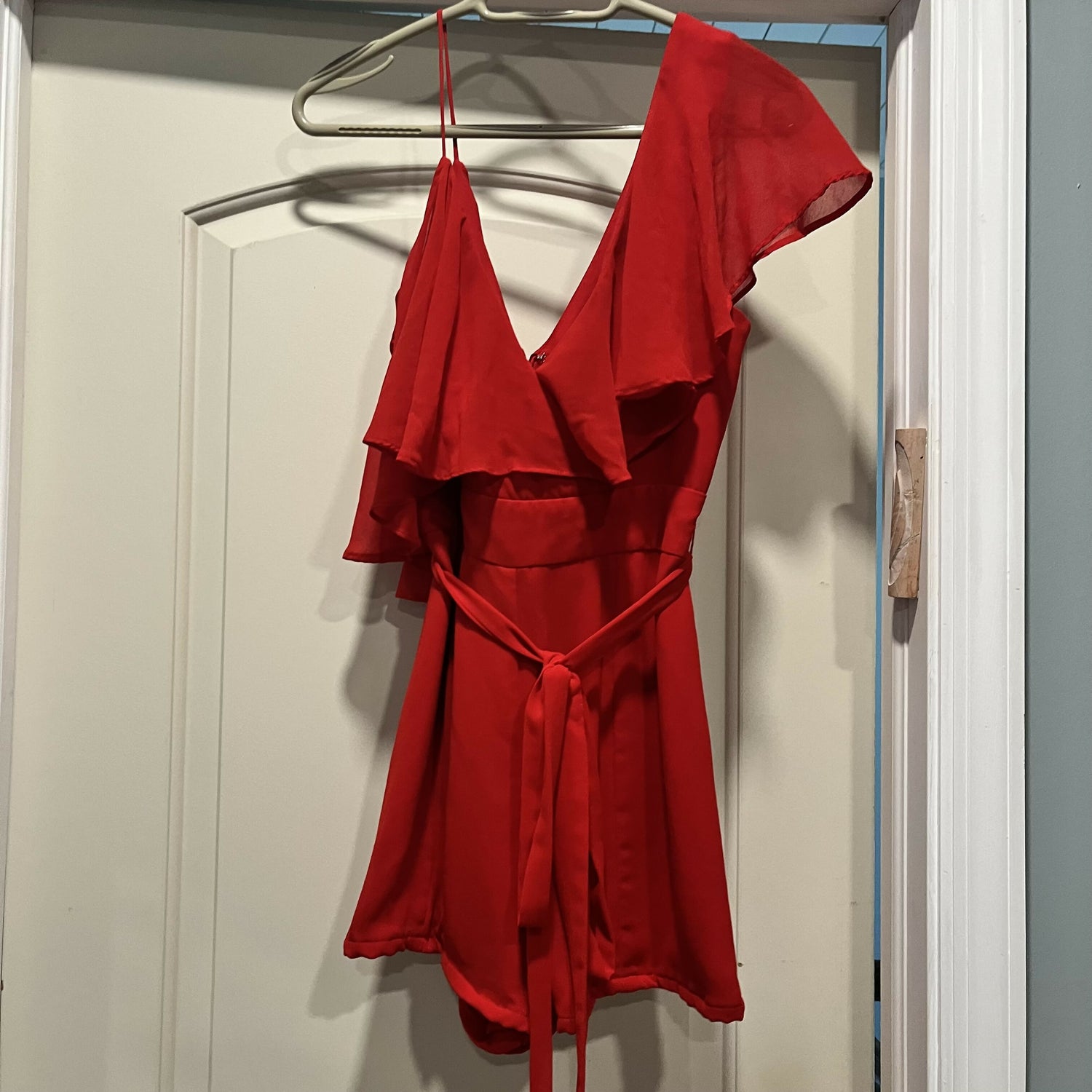 Fame red romper - red / 4