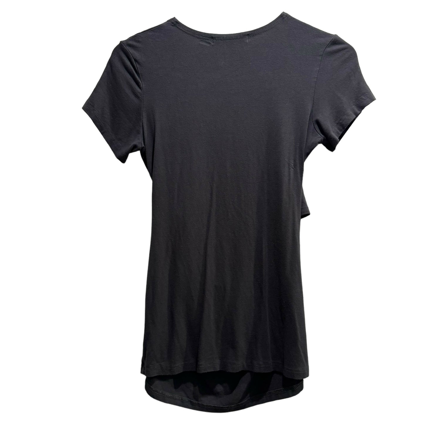 Ripe Maternity Maternity and Nursing Short Sleeve Crossover Tee - /Gray - SM