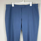 Anne Klein Crepe Slim Pants - Blue - 16