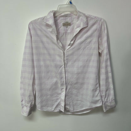 Sarah Alexandra Shapeable Collar Button Up Signature Shirt - Plaid - Pink Multi/Blossom Boss - 8