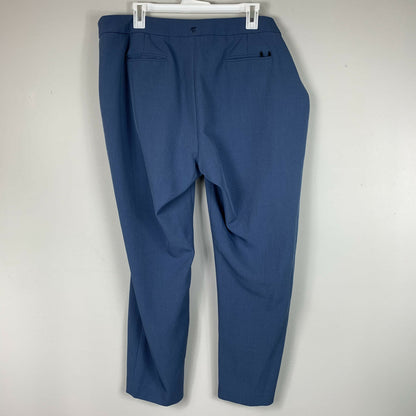 Anne Klein Crepe Slim Pants - Blue - 16