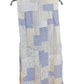 Equipment Michaela Linear Patchwork Silk Dress-Stripes-Blue Multi-Small