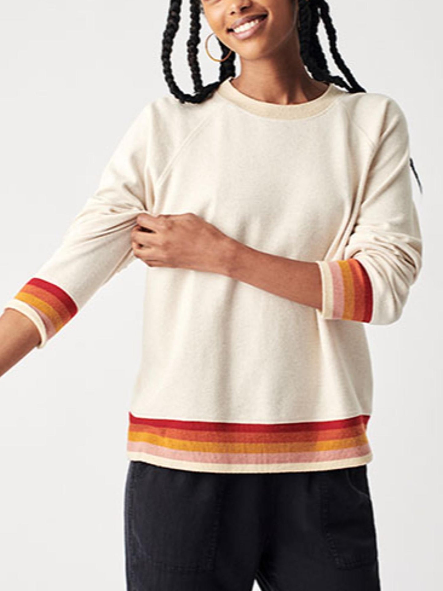 Faherty Legend Crew Neck Pullover Sweater