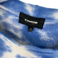 Monrow Women's XS Tie Dyed Boyfriend Sweatshirt Blue White Long Sleeve Crew Neck