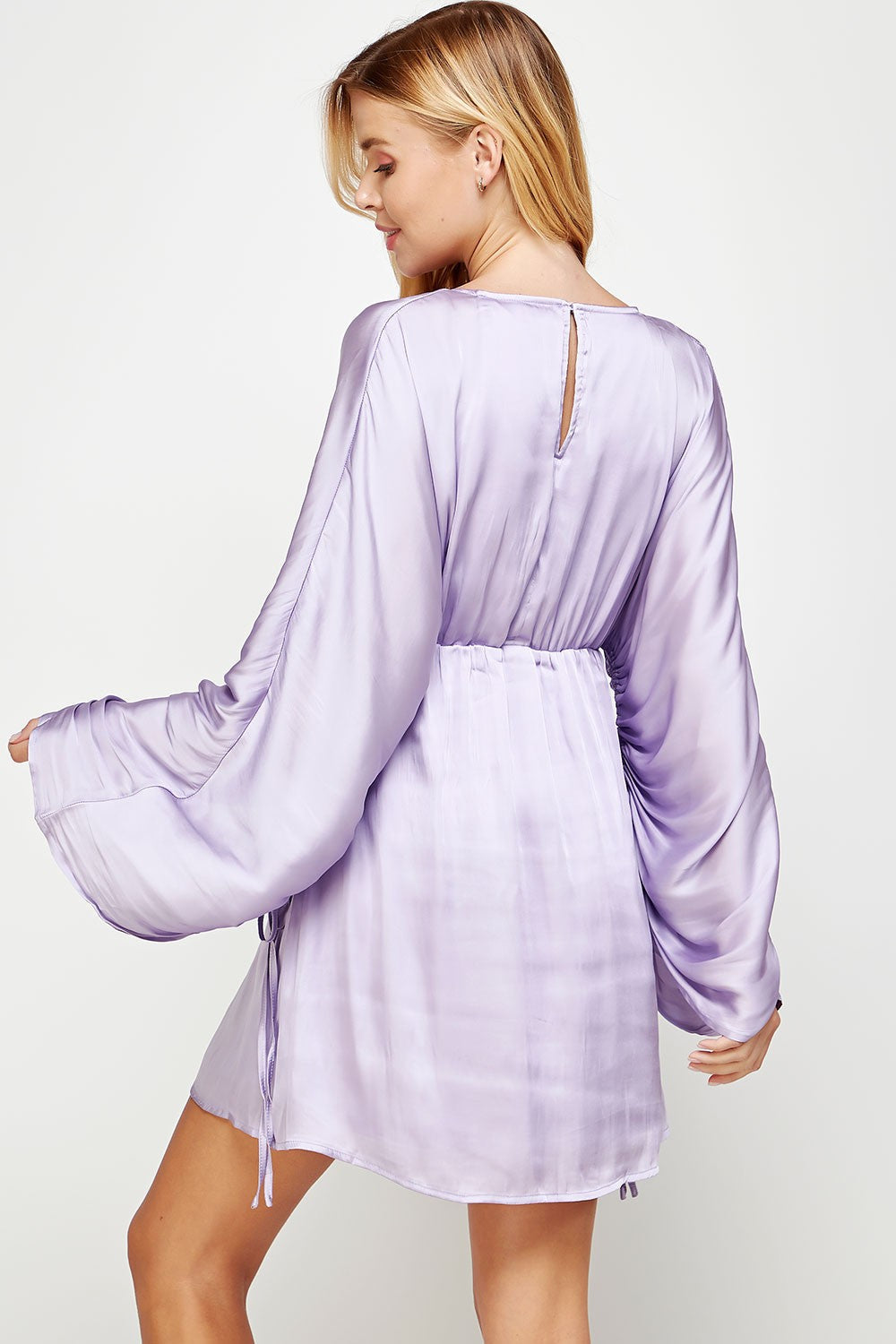 Strut&amp;bolt Lavender Long Sleeve Mini / L