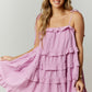 Peach Love Lavender Linen Tiered Mini / S