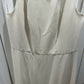 Halston Heritage Sleeveless Crew Neck Sheer-Insert Gown - White - 4