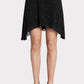 IRO Curved Hem Mini Skirt