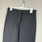 Stella McCartney Silk Cuff Wide Leg Pants - Black - 4