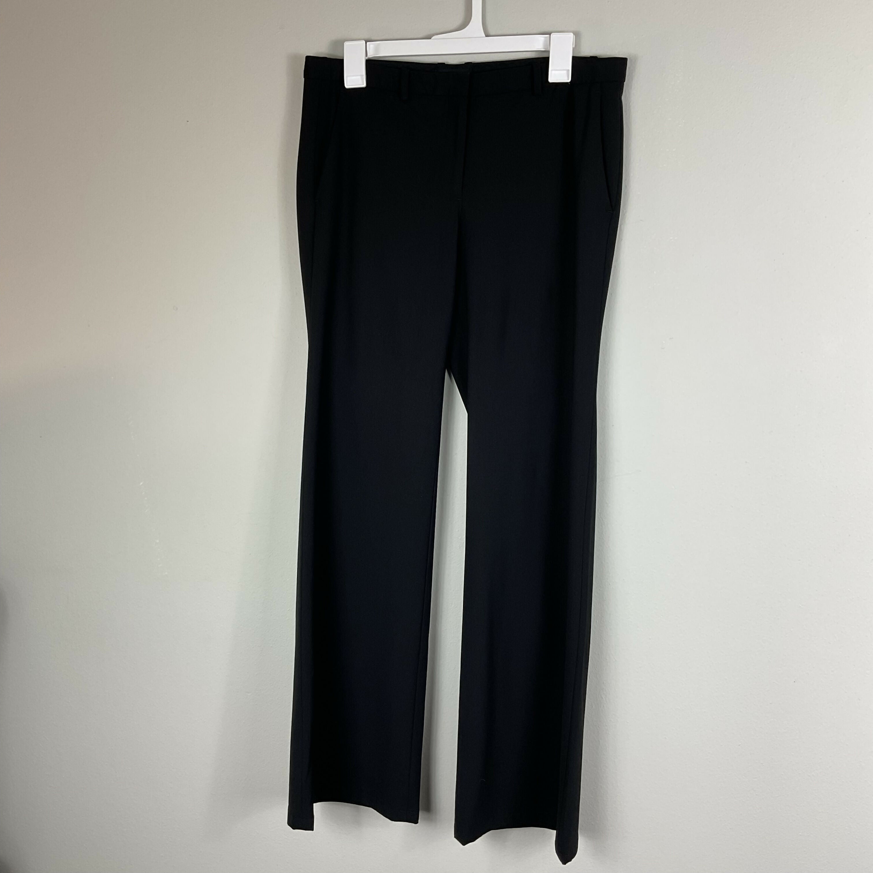 Theory Full Length Flare Career Pant - Black - 8