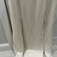 Halston Heritage Sleeveless Crew Neck Sheer-Insert Gown - White - 4