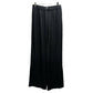 Reconnect Satin Wide Leg Maternity Pants - Black - MM