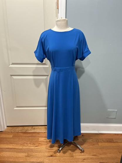 No brand blue maxi dress - Blue / M