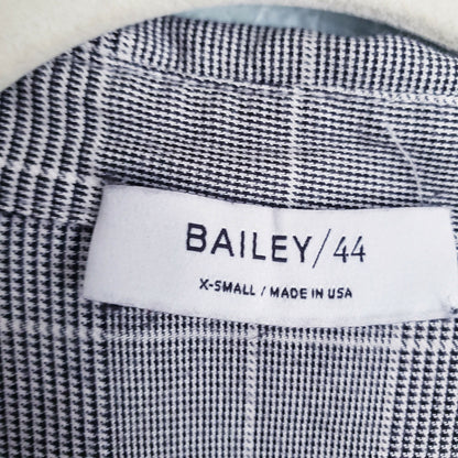 Bailey 44 Hold Me Tight Tie Button-Down Shirt - Plaid - Gray Multi/Plaid - XS