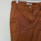 Derek Lam 10 Crosby Therese Straight Leg Pants - /Orange - 2