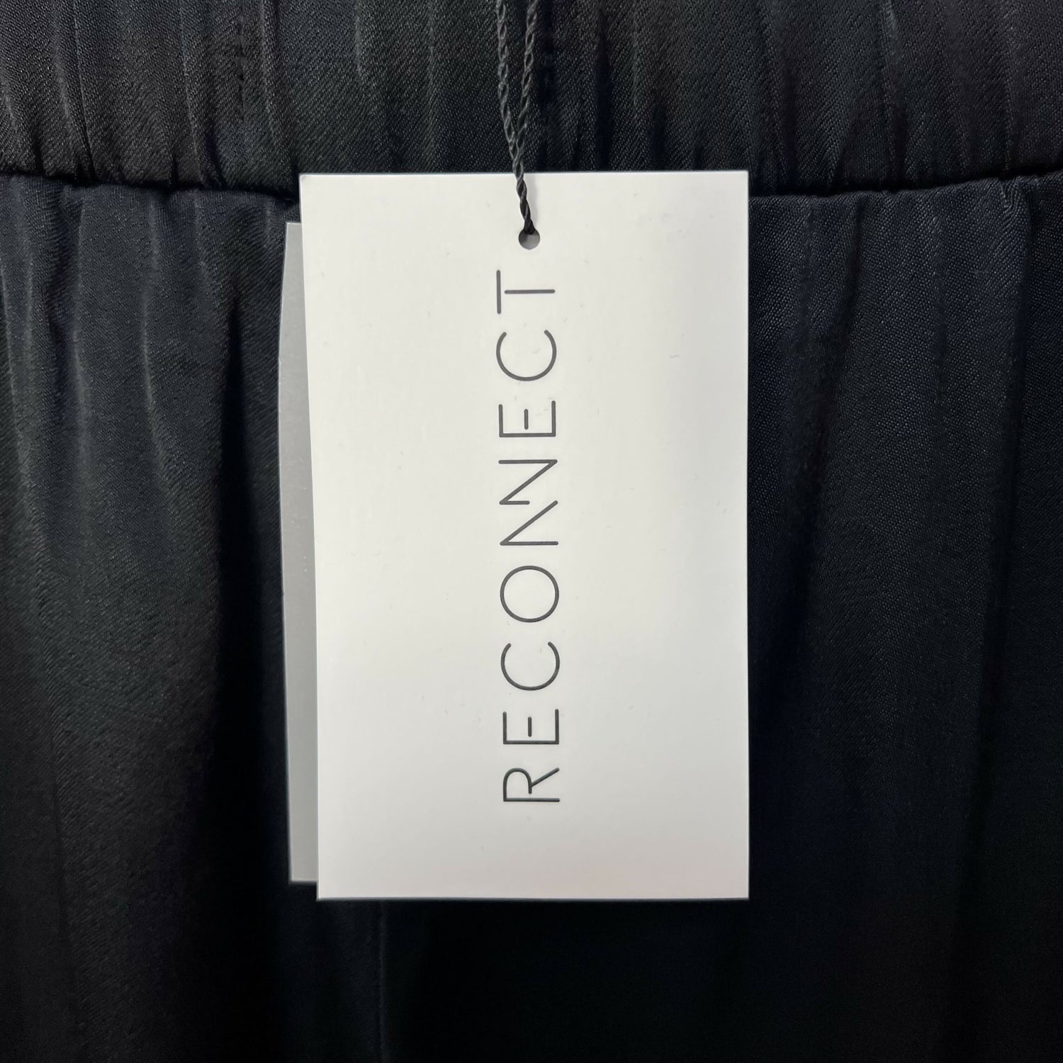Reconnect Satin Wide Leg Maternity Pants - Black - MM