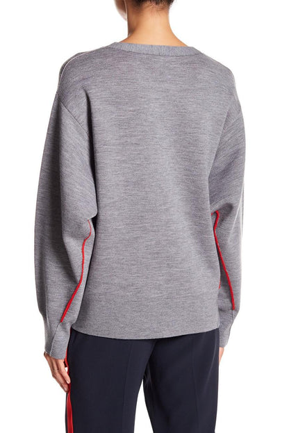 Rag &amp; Bone Long Sleeve Side-Button Merino Wool Sweater