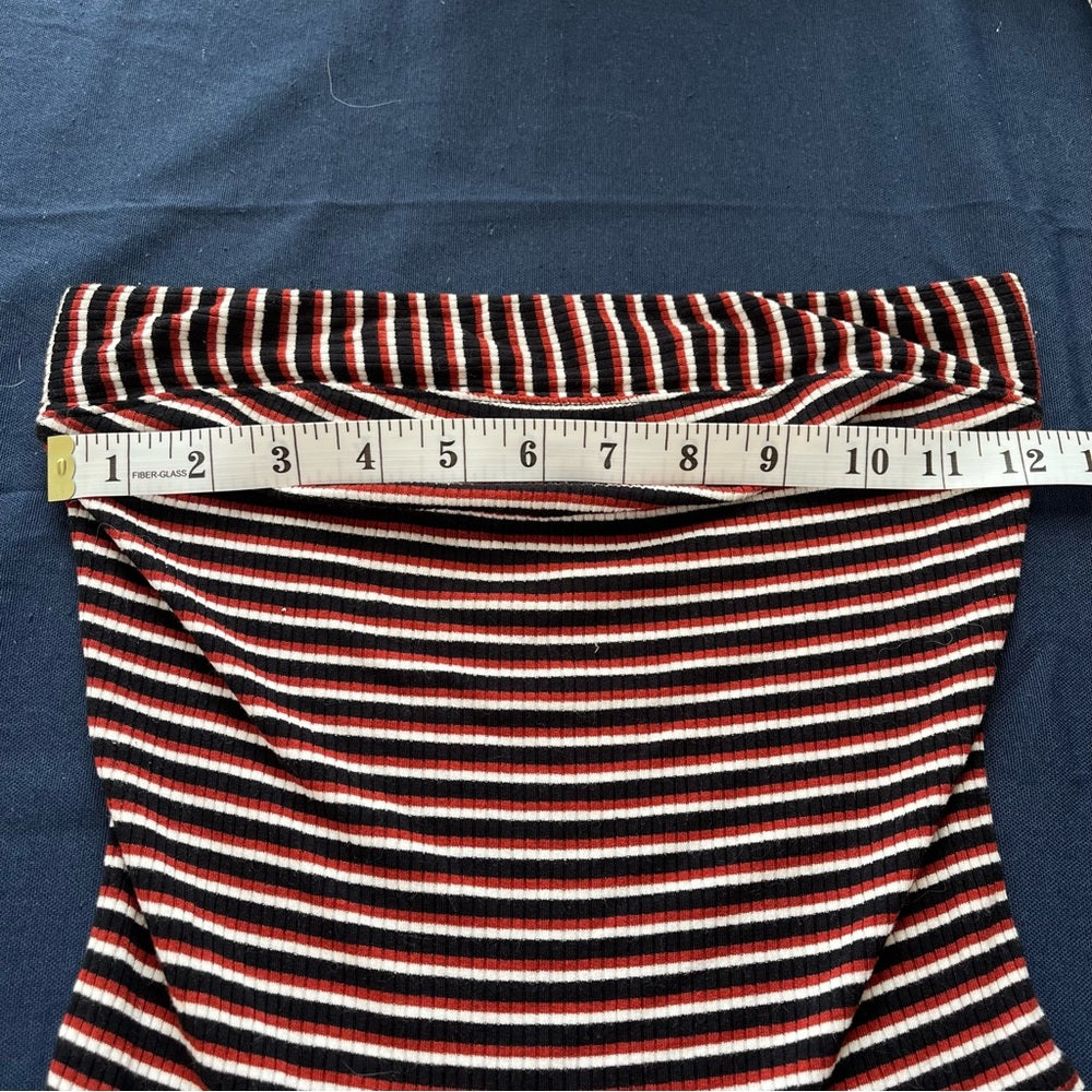 Intimately by Free People | Show Me Stripe Tube Top in Black Canyon Combo Size S