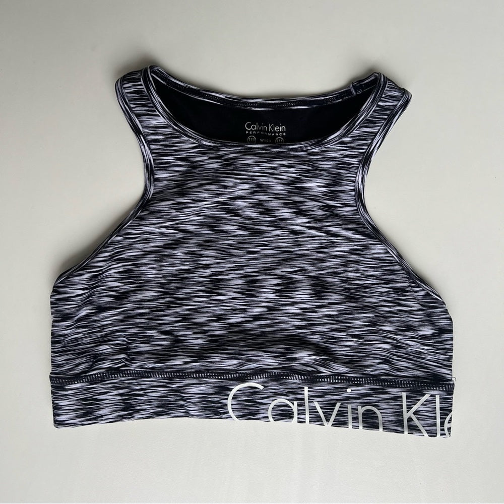 Calvin Klein Performance Sports Bra - Grey - Size S