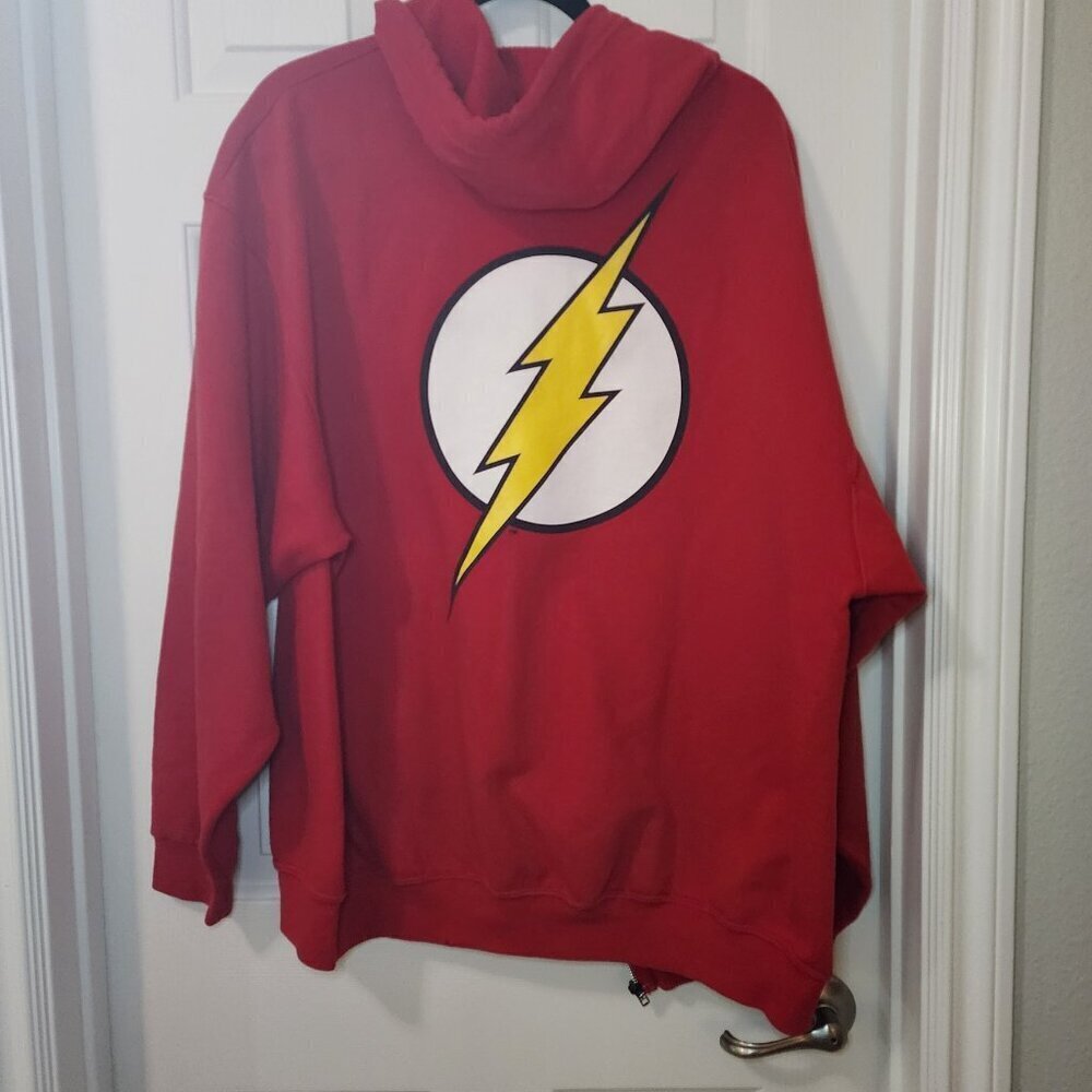DC Comic - The Flash Zip up Hoodie Size 2XL