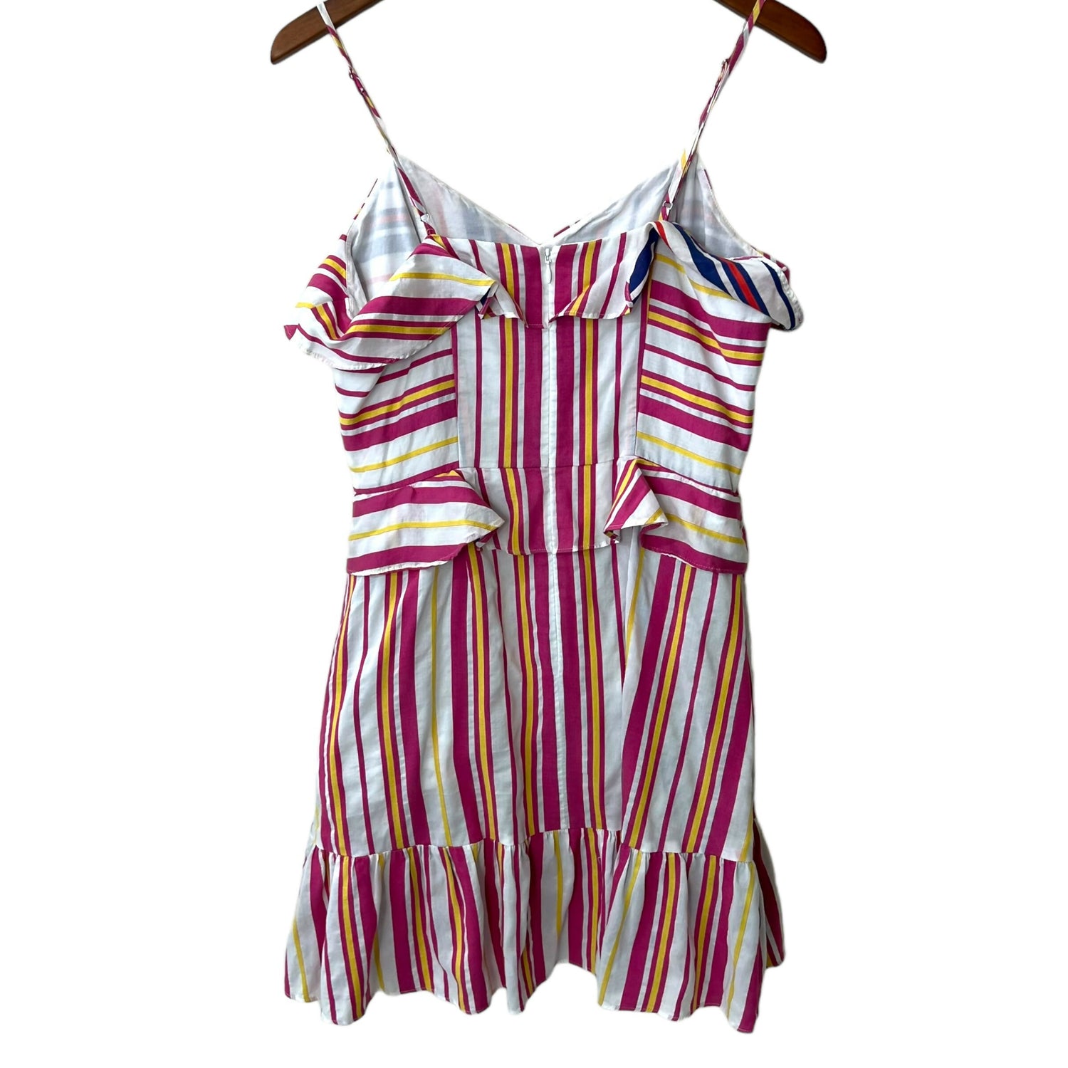 Parker Isadora Skater Dress - Stripes - Pink/Poolside Stripe - 8