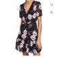 Yumi Kim Under the Stars Garland Black Floral Mini Dress Small NWOT