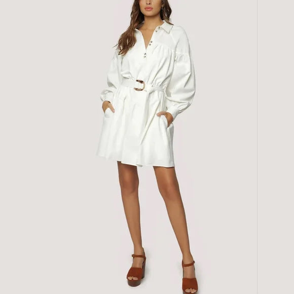 Lost + Wander Deborah Mini Shirtdress