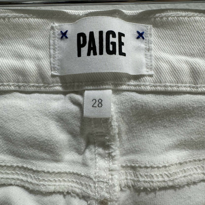 Paige Maternity Straight Leg shorts - /White - 28M