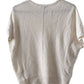 Brass The Cashmere Short Sleeve Shell-White-Medium