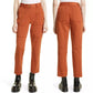 Derek Lam 10 Crosby Therese Straight Leg Pants - /Orange - 2