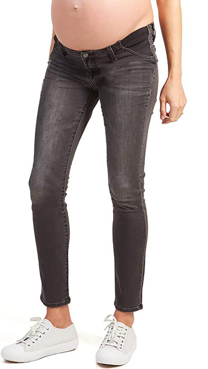 Ingrid &amp; Isabel Elastic Inset Panel Maternity Skinny Jeans