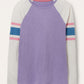 Boden long sleeve tee with stripe arm