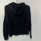 Naadam Merino Cashmere Cable Henley Hoodie - Black - M