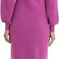 Donna Morgan Traci Puff Sleeve Sweaterdress-/Pink-XS