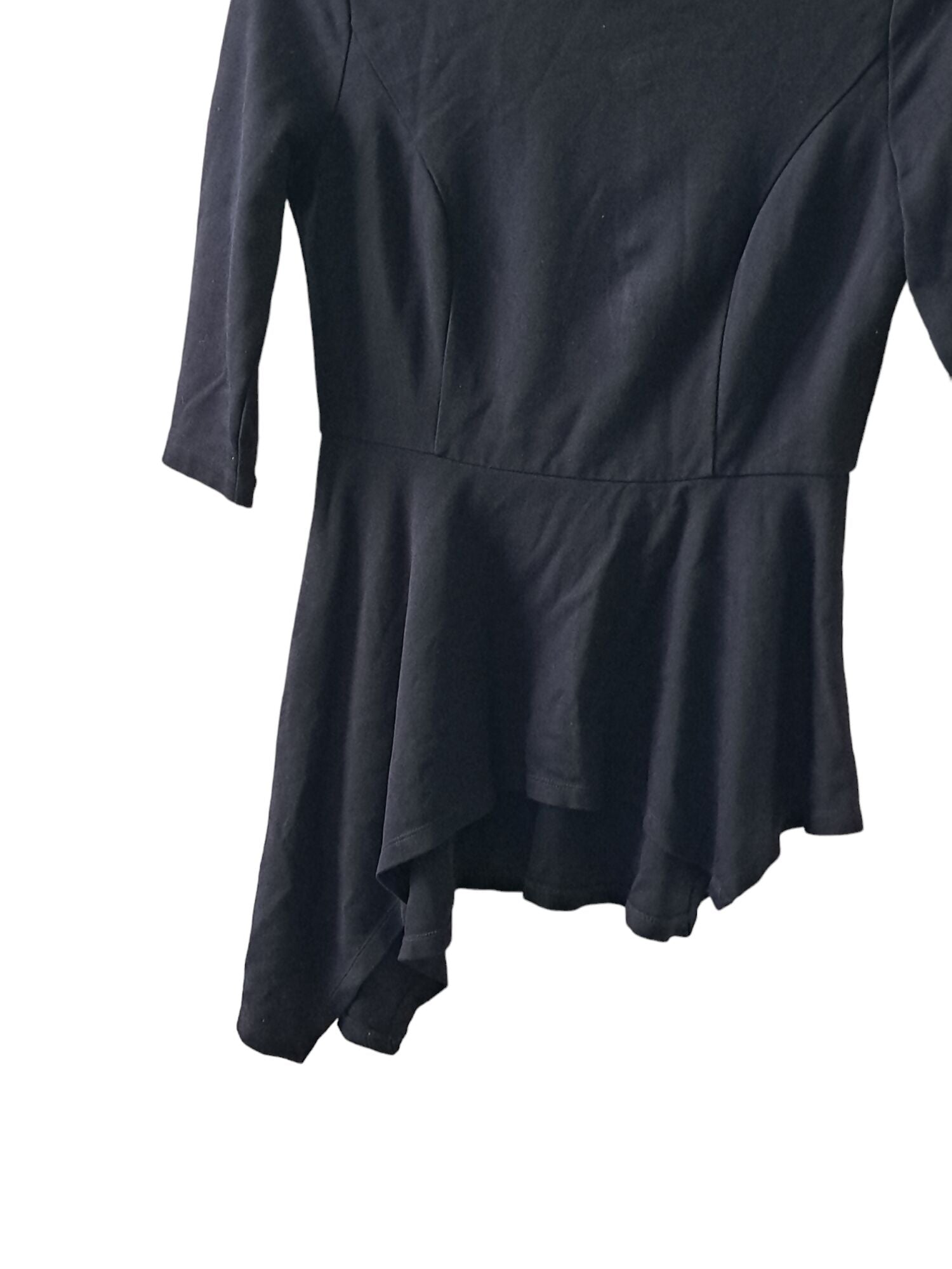 Elizabeth + Clarke Unstainable Ponte Knit Top - Black - 2