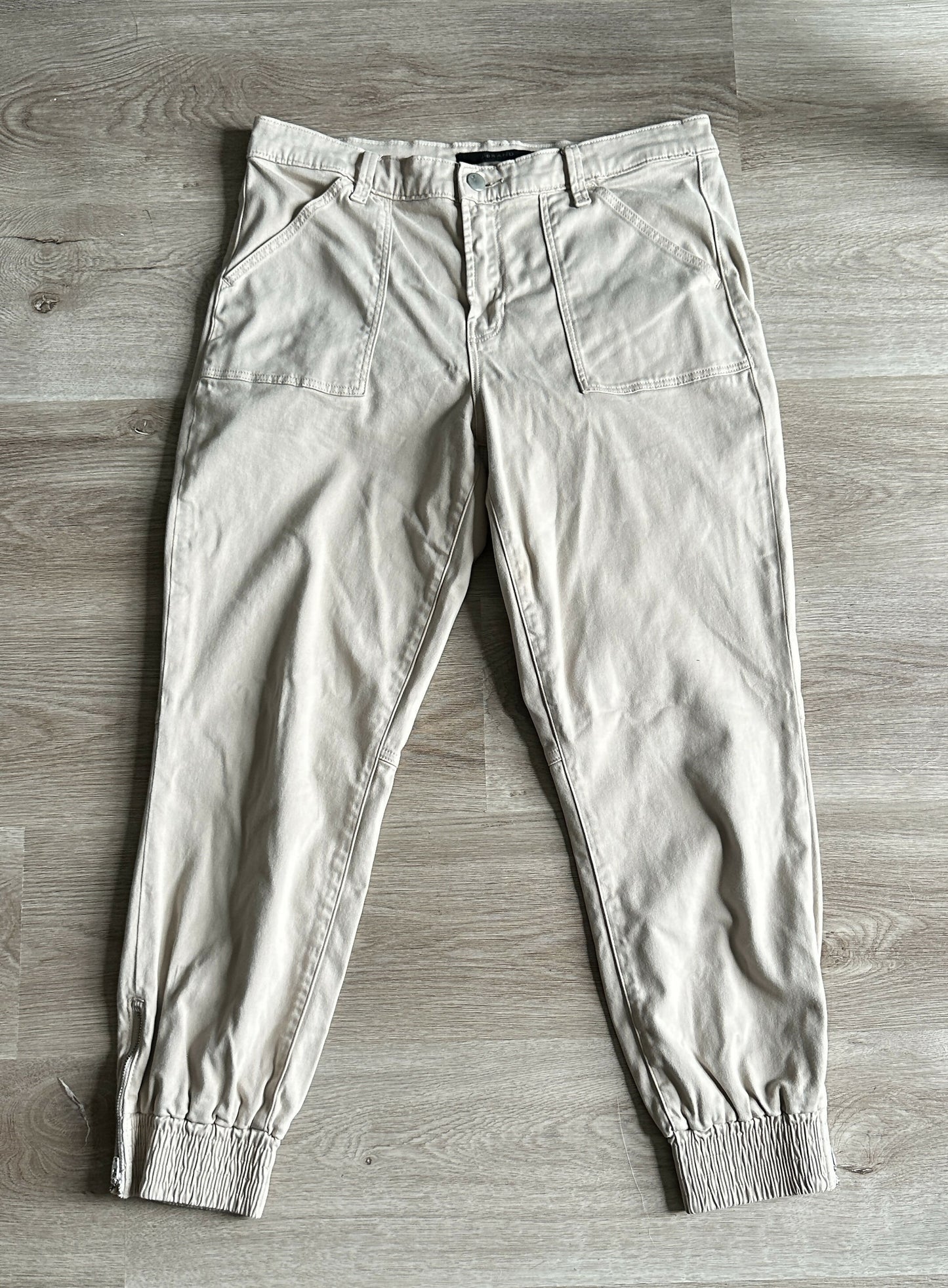 J Brand Side Zip Cuff Arkin Joggers - /Beige - 29