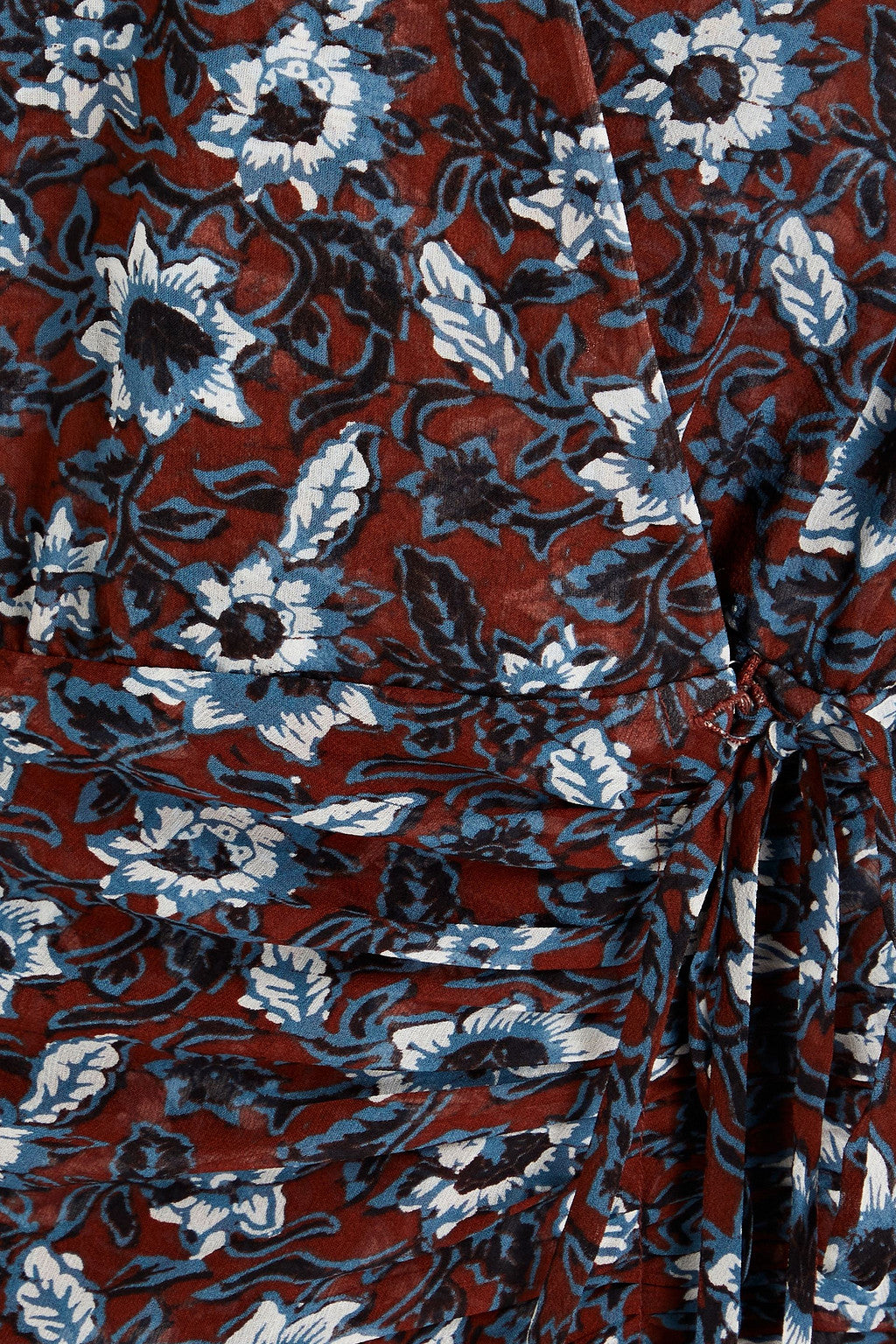 Veronica Beard Anjali Silk Floral Print Mini Dress - Floral - Red Multi/Clay Multi
