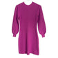 Donna Morgan Traci Puff Sleeve Sweaterdress-/Pink-XS