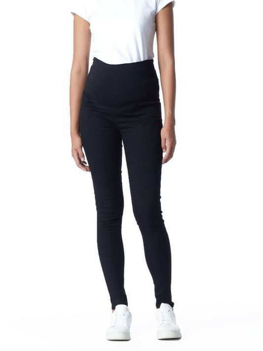 Soon Maternity Heavenly Overbelly Skinny Jeans in Black 26