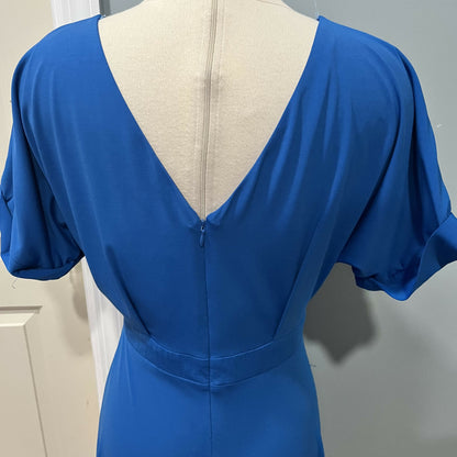 No brand blue maxi dress - Blue / M